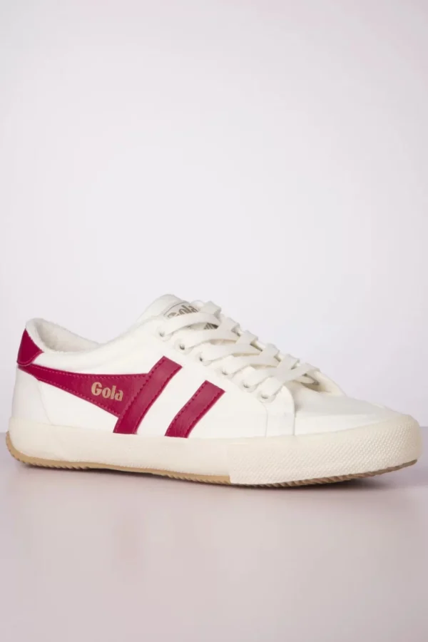 Stratus Tennis Sneakers In Gebroken Wit En Bessenbrood-Gola Flash Sale