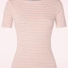 Sweet Candy Jersey Top In Blush Roze-Banned Retro Best