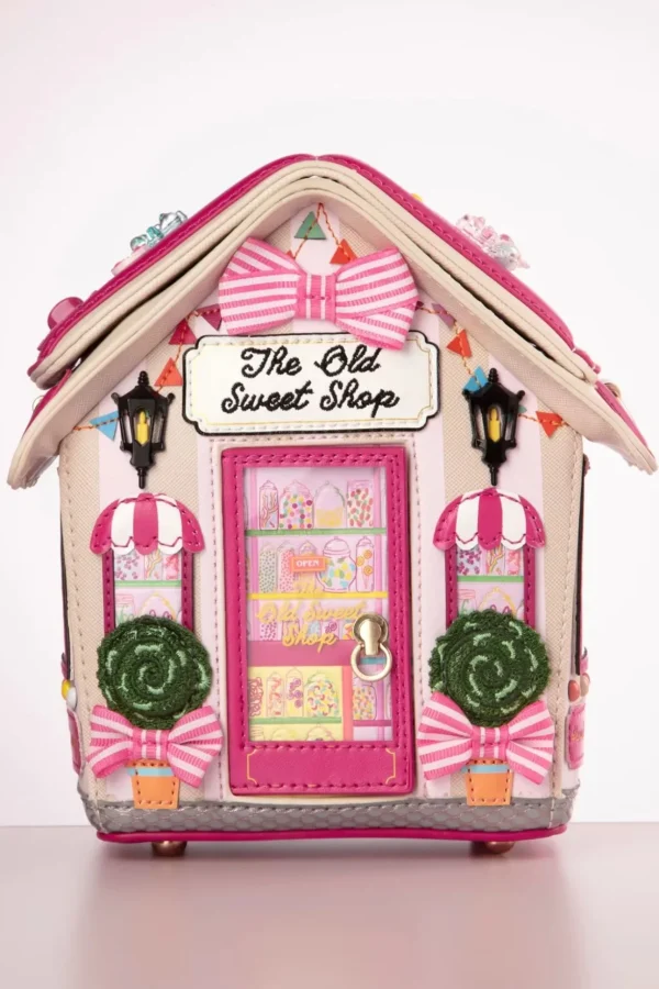 The Old Sweet Shop House Handtas In Roze-Vendula Online