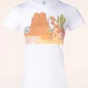 The Traveler Tee In Wit-PinRock Cheap