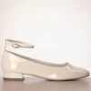 Trixie Lak Ballerina Pumps In Creme-Tamaris Cheap