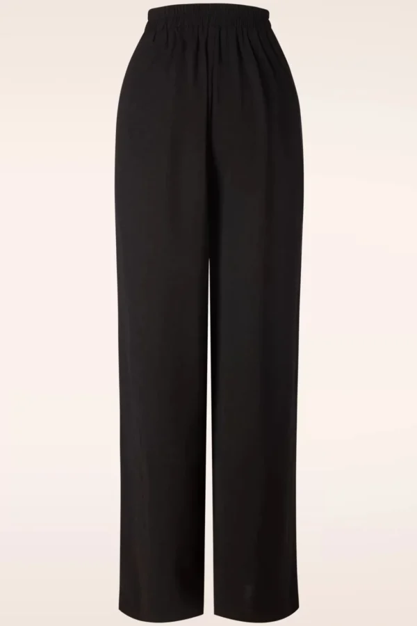 Wendy Trousers In Zwart-Banned Retro Hot